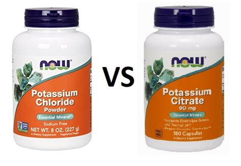 potassium chloride vs potassium citrate|best potassium supplement to take.